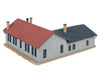 Faller 222106 N Two-stall locomotive shed with workshop Structures