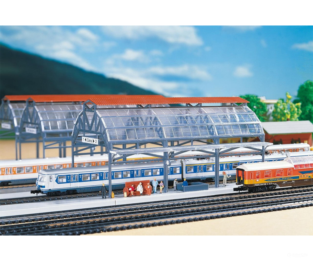 Faller 222128 N Station Hall Structures