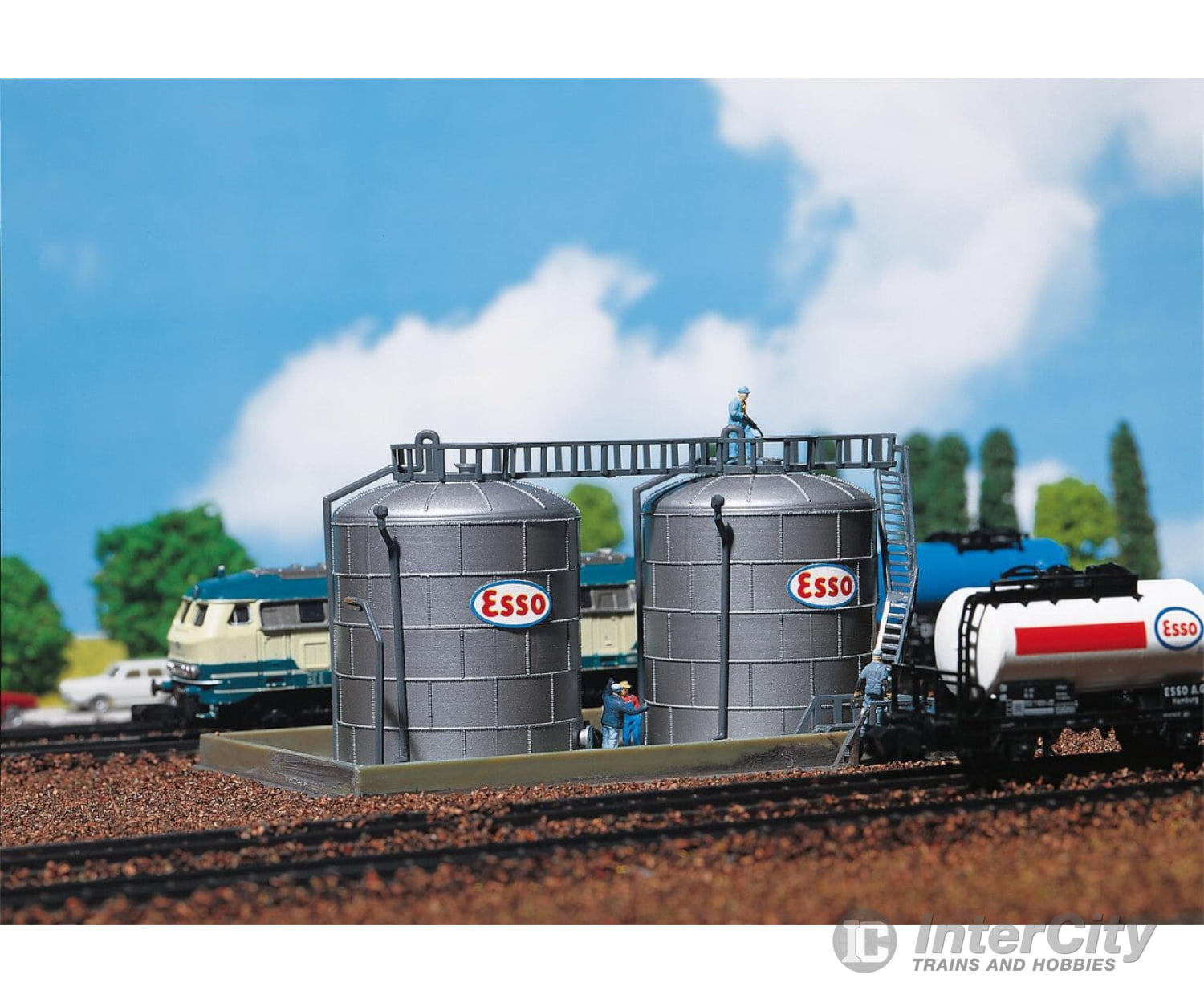 Faller 222131 N 2 Oil Storage Tanks Structures