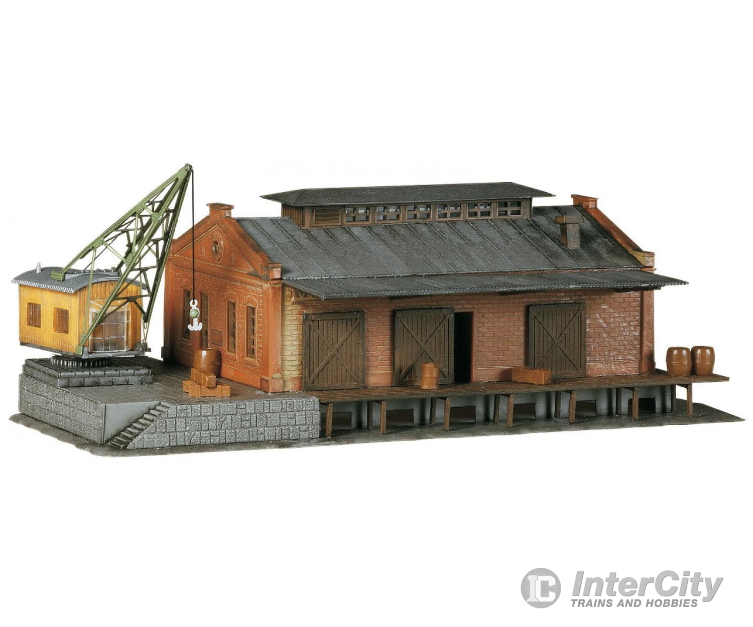 Faller 222180 N Freight Depot With Crane Structures