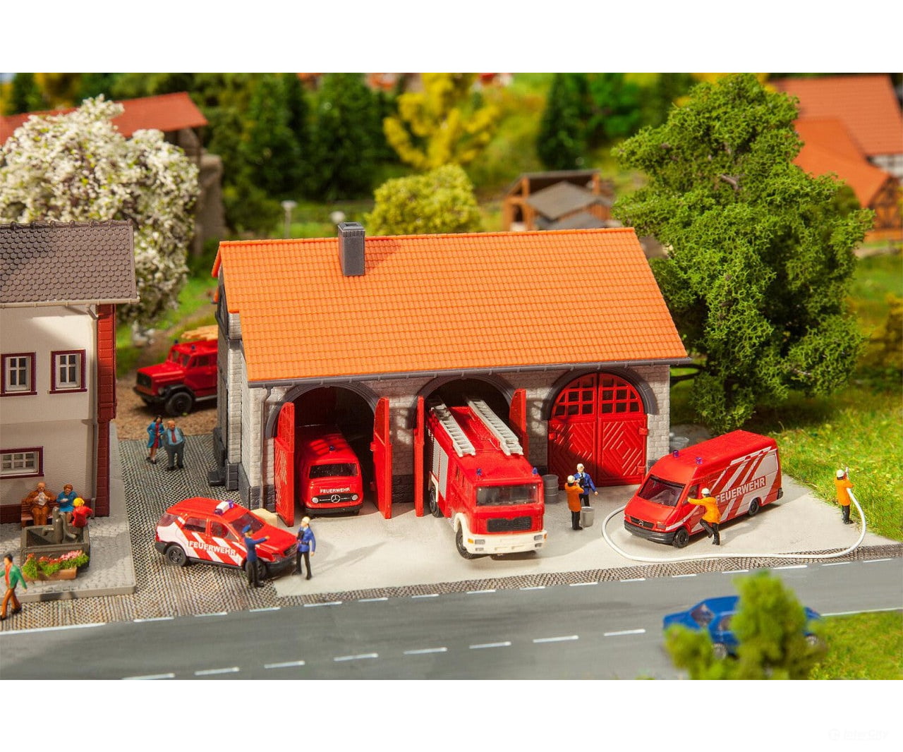 Faller 222209 N Fire Brigade Engine House Structures