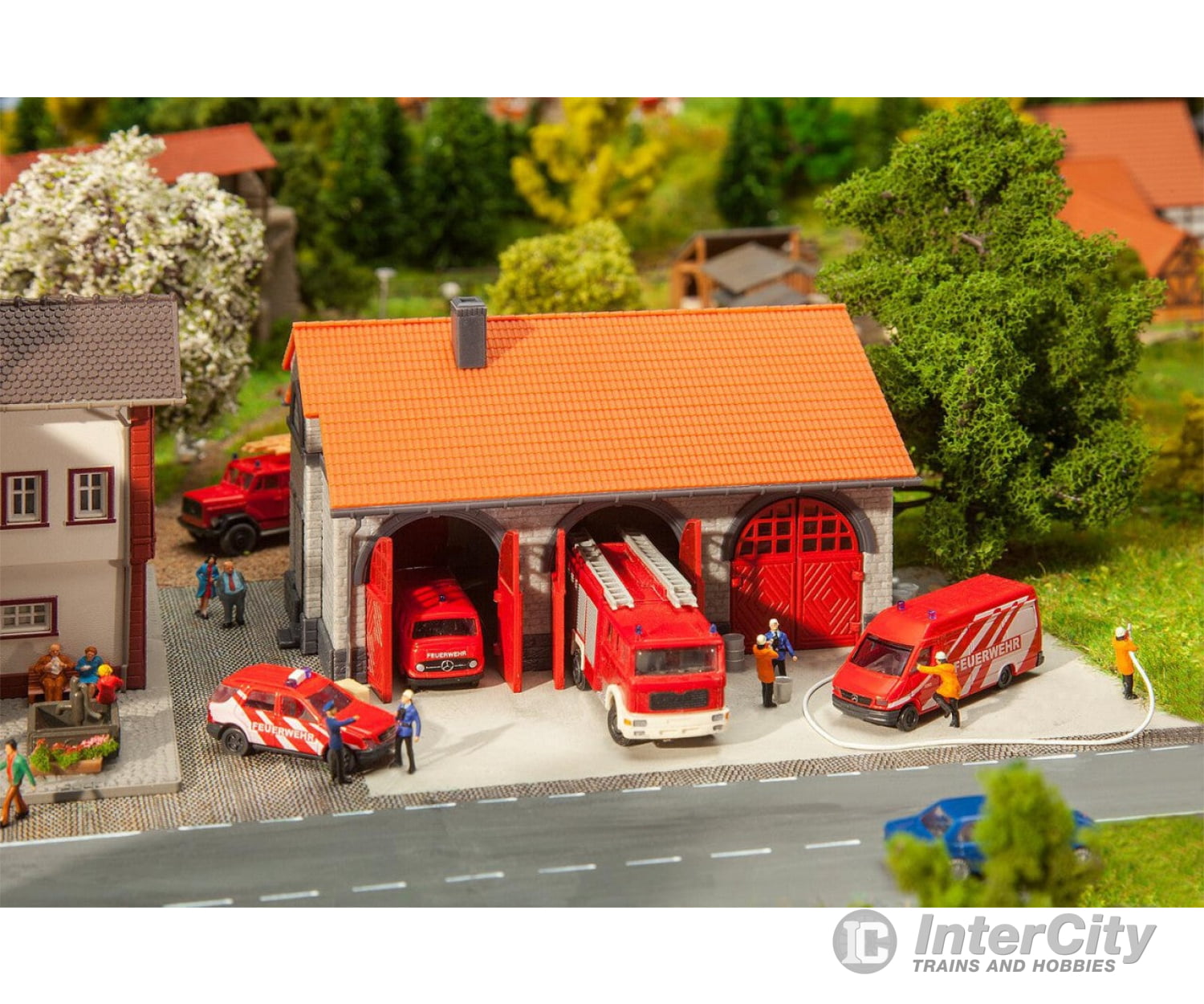 Faller 222209 N Fire Brigade Engine House Structures