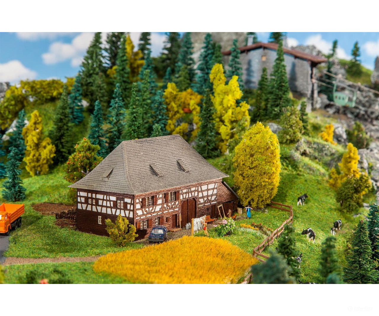 Faller 222359 N Kürnbach Farmhouse Structures