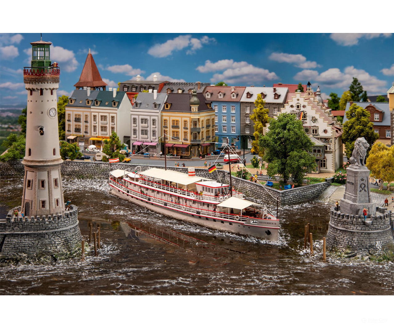 Faller 222415 N Oesterreich Passenger Ship Cars & Trucks