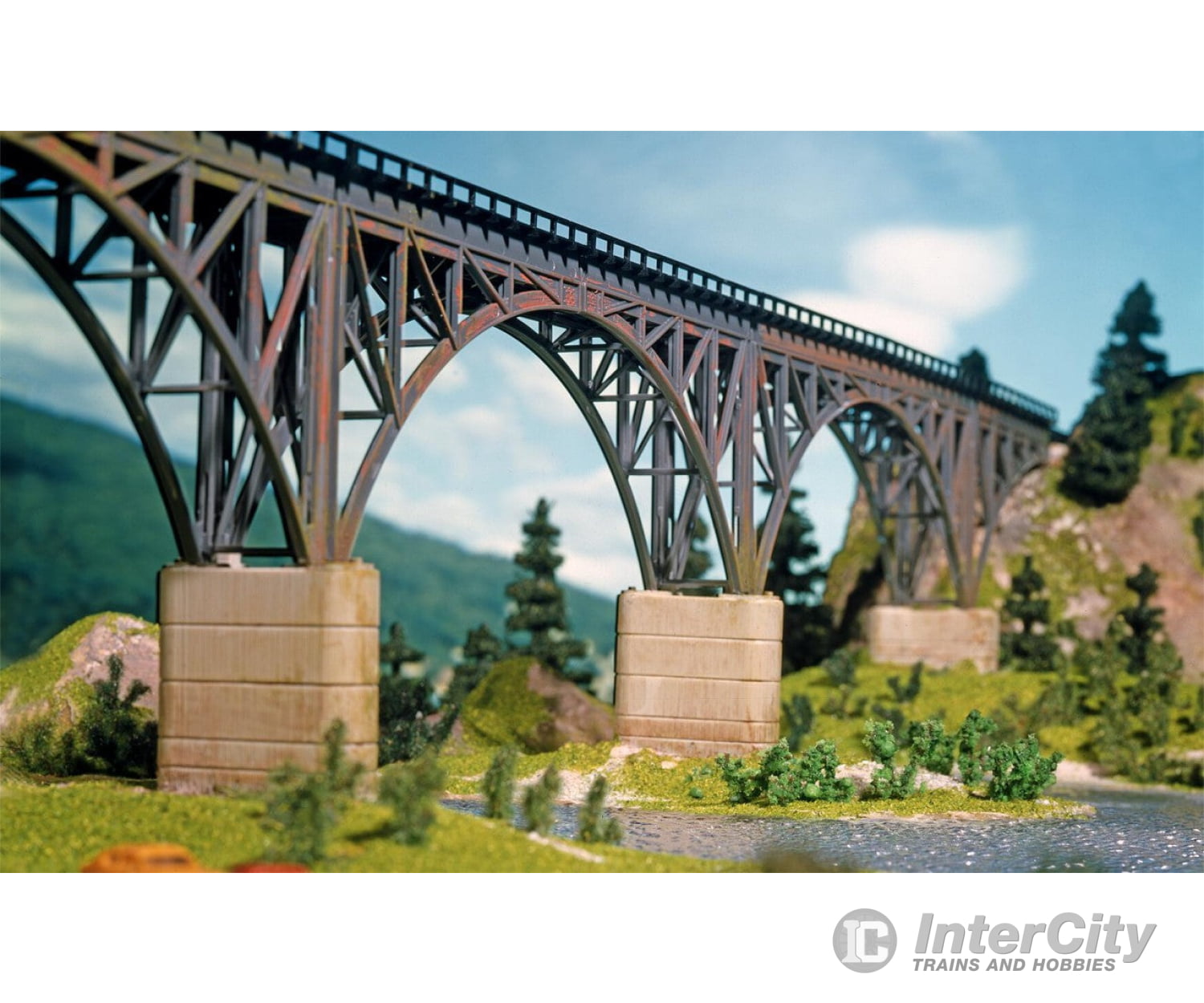 Faller 222548 N Set Of Concrete Bridge Piers Structures