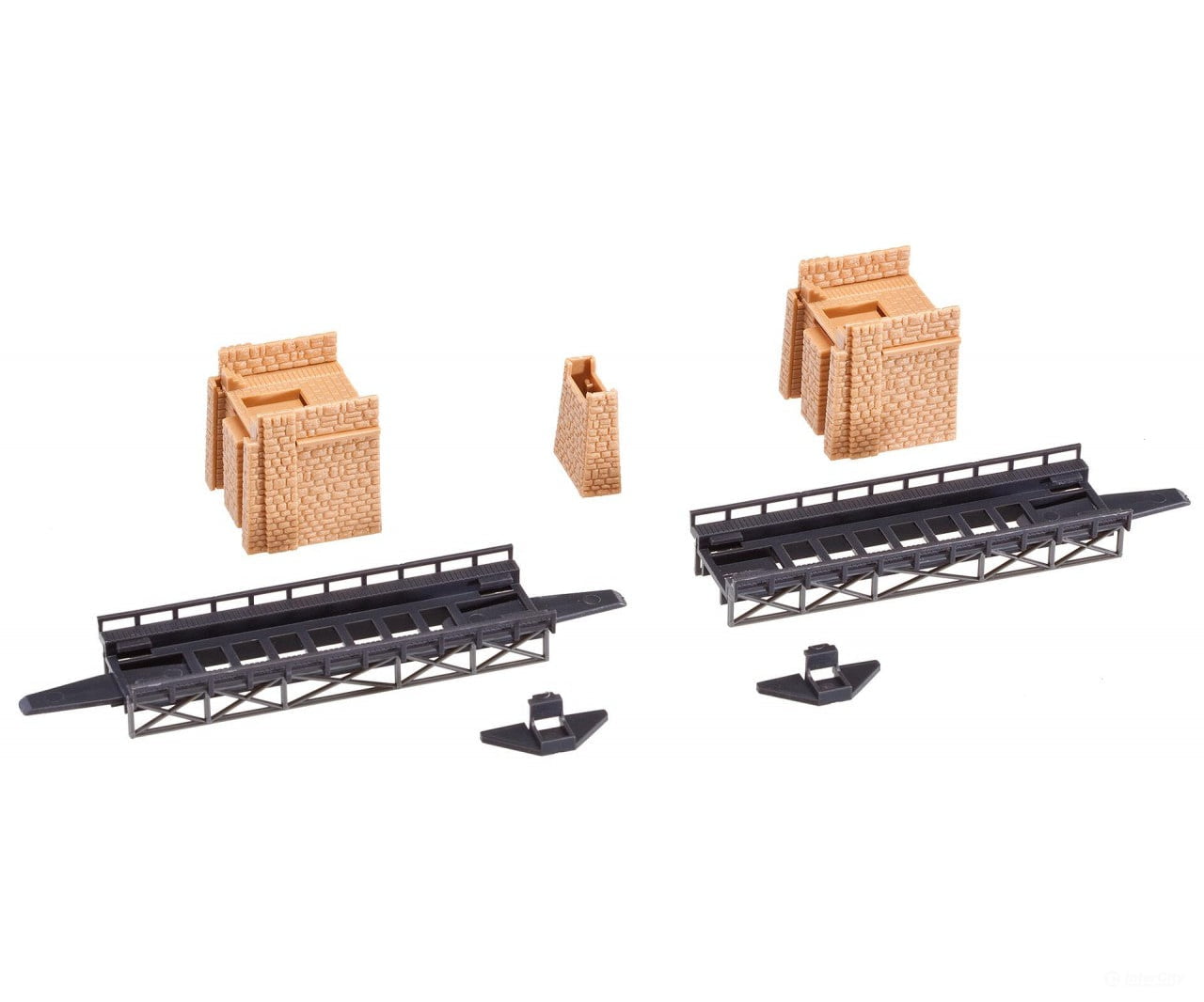 Faller 222550 N Bridge Abutment Set Structures