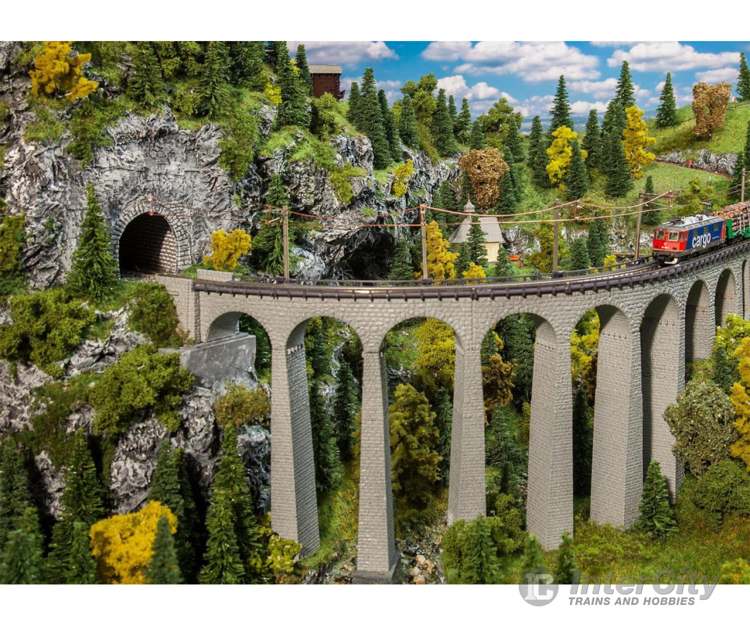 Faller 222596 N Landwasser Viaduct-Set Structures