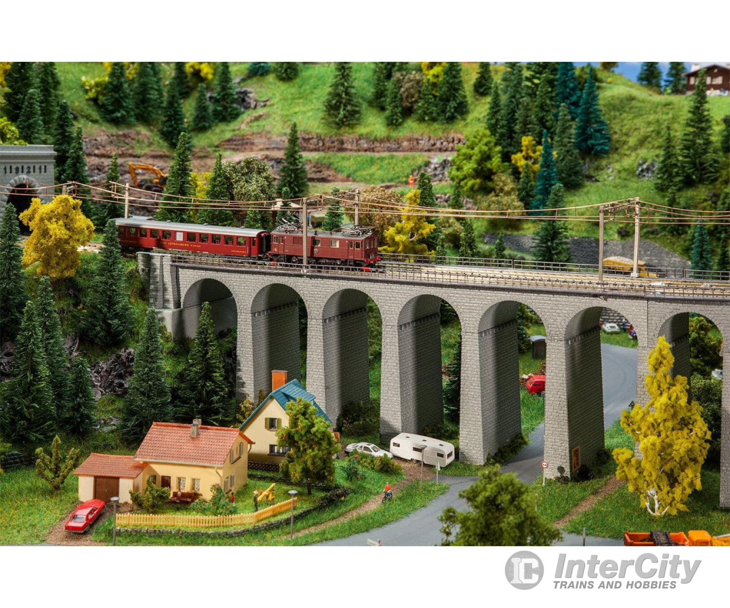 Faller 222599 N Viaduct Set Two-Track Straight Structures