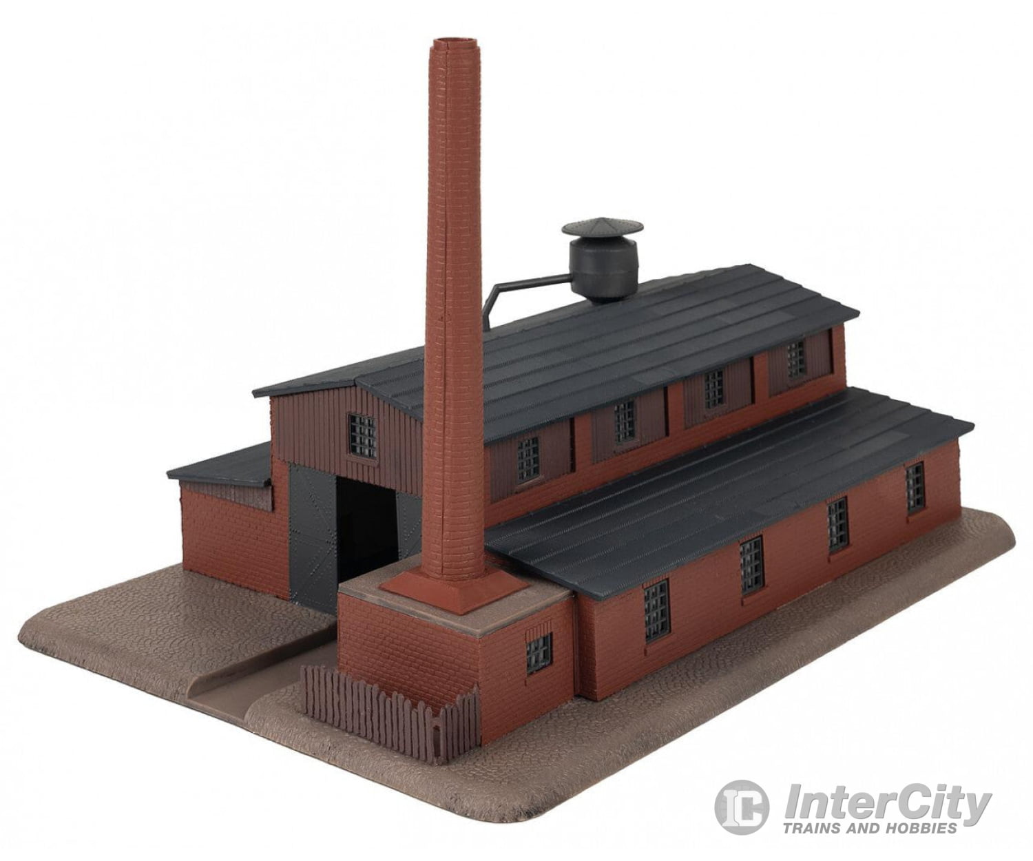 Faller 231720 N Factory With Chimney Structures