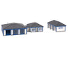 Faller 231725 N THW building with vehicle hall Structures
