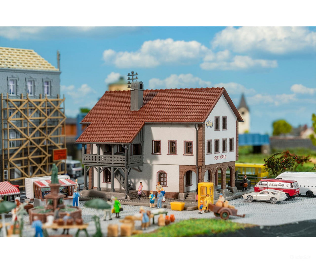 Faller 231727 N Small town hall Structures
