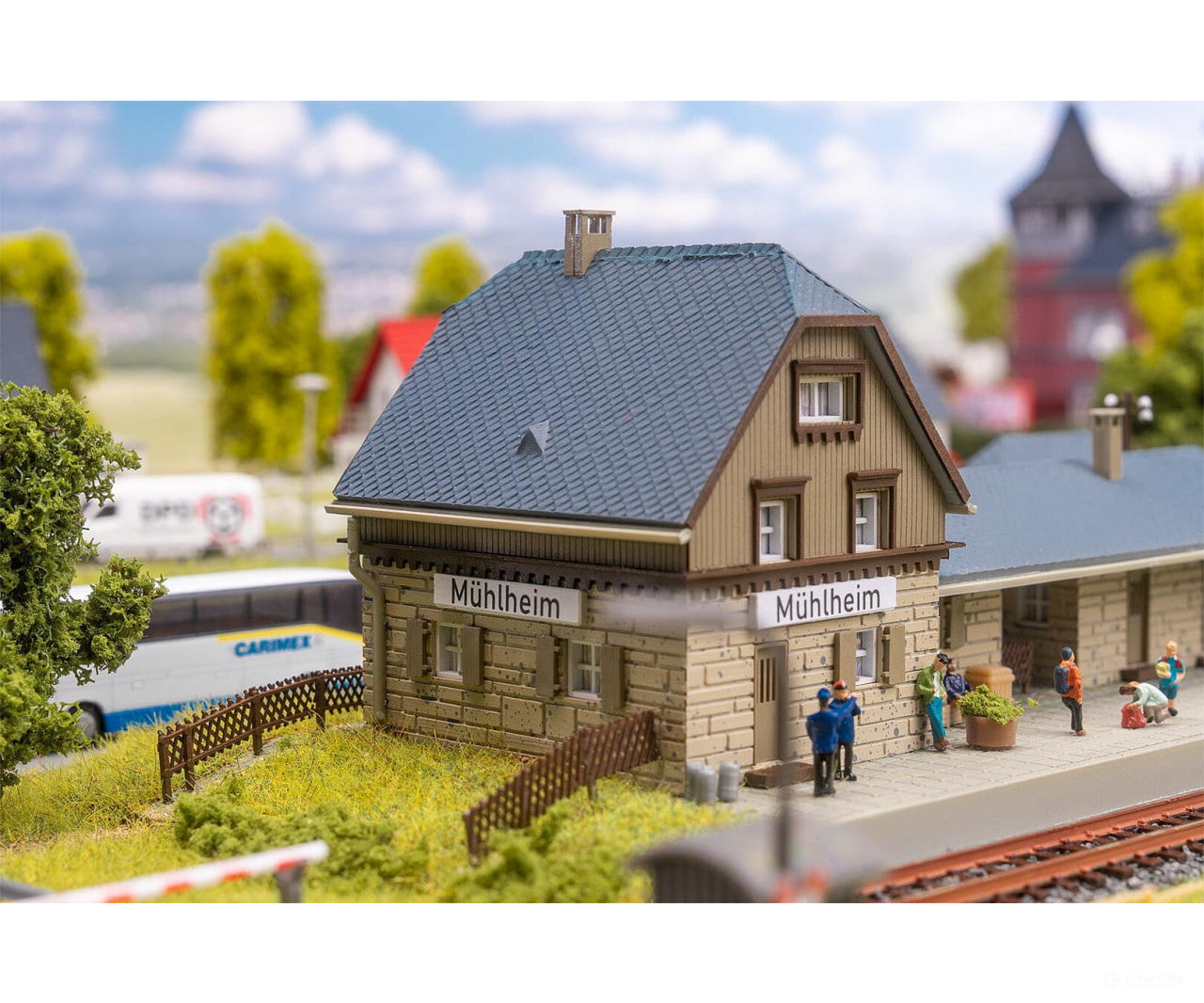 Faller 231731 N Mühlheim Railway station - Structures