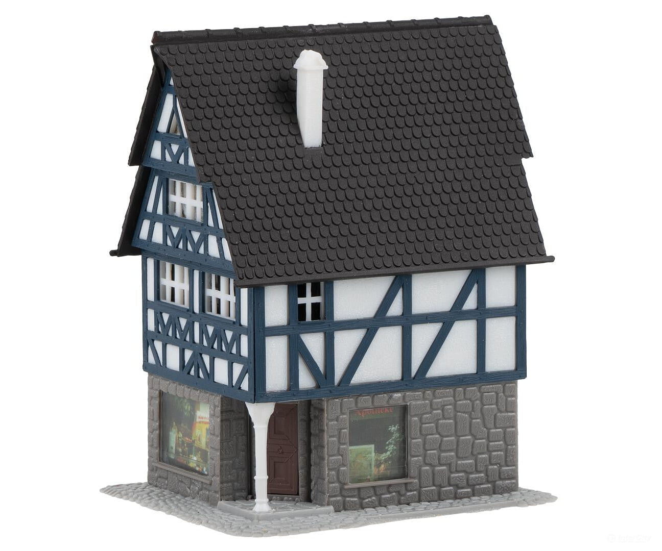 Faller 232157 N Half-Timbered House With Pharmacy Structures