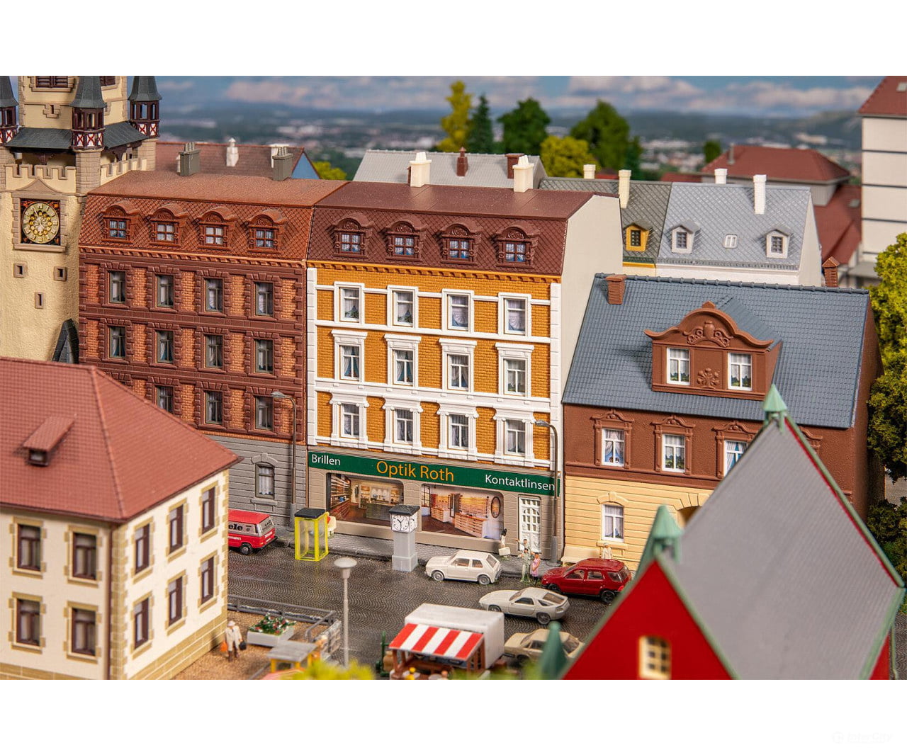 Faller 232179 N Optik Roth Town House Structures