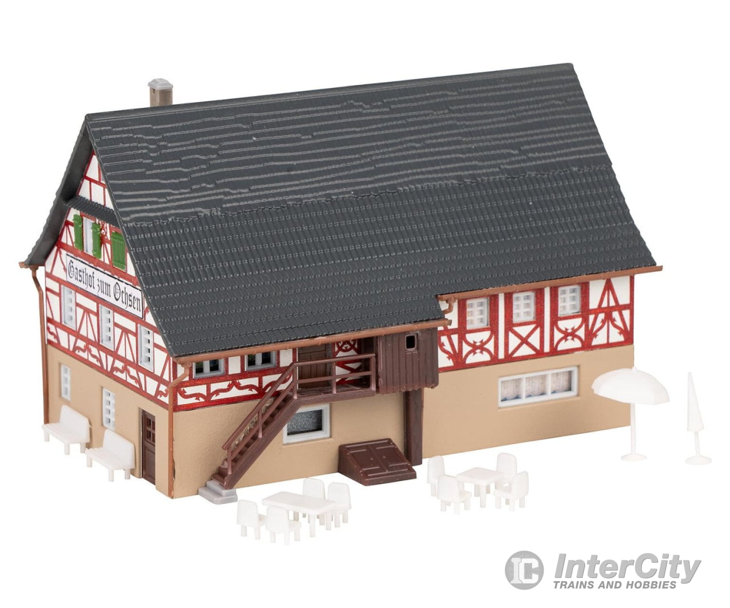 Faller 232192 N Farmhouse With Inn Structures