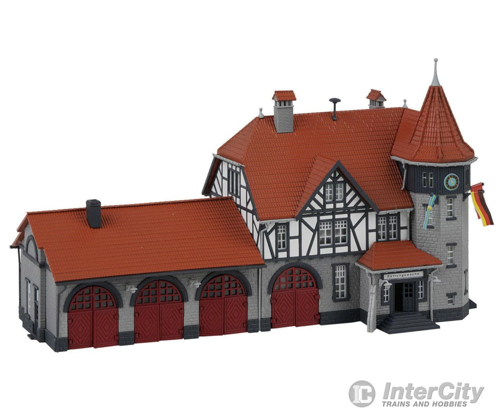 Faller 232194 N Town Hall With Fire Station Structures