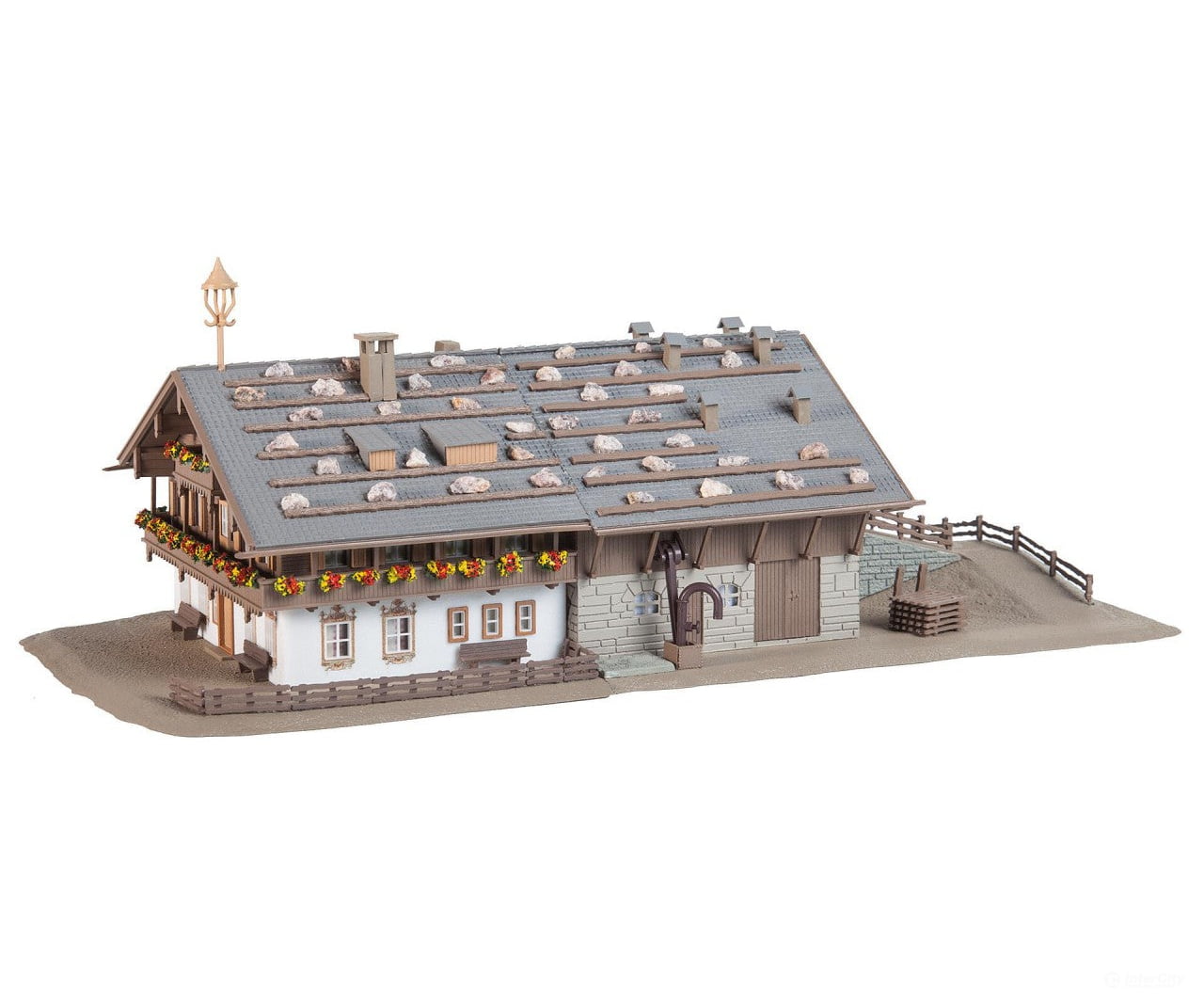 Faller 232199 N Large Alpine Farm With Barn Structures