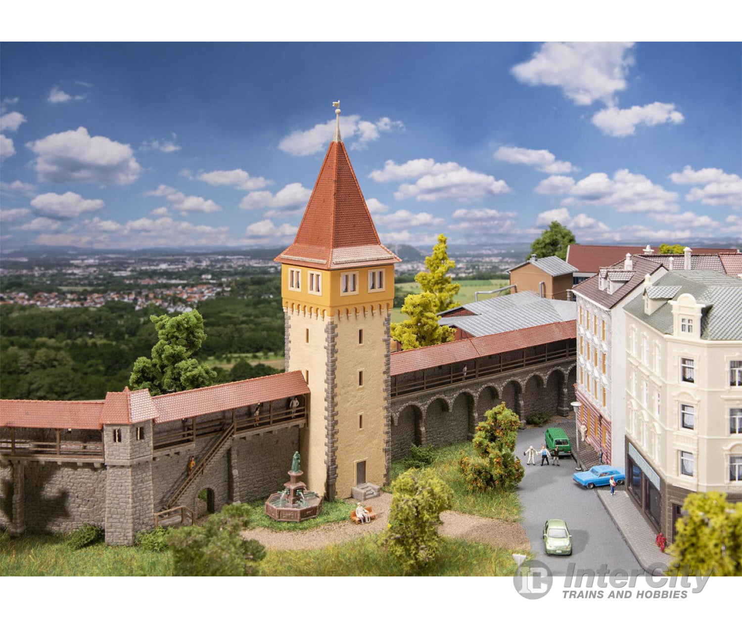 Faller 232200 N City Tower Old-Town Wall Set Structures