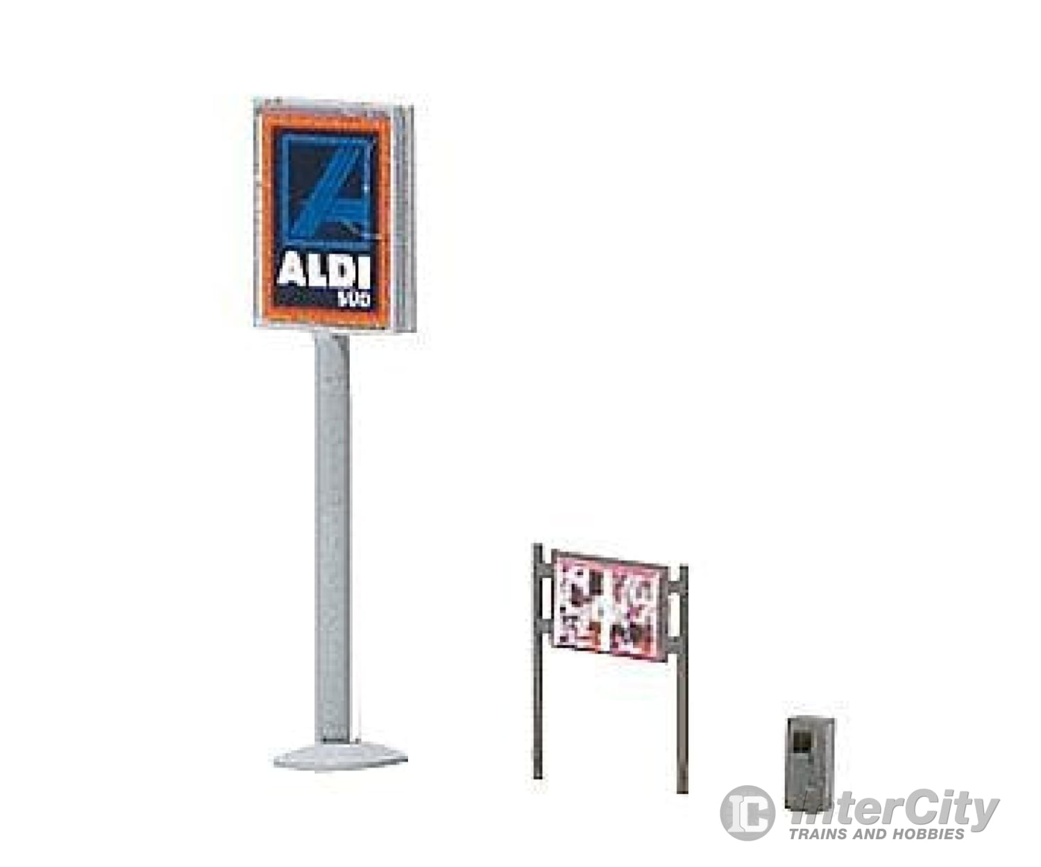 Faller 232204 N Aldi Supermarket South/North Structures