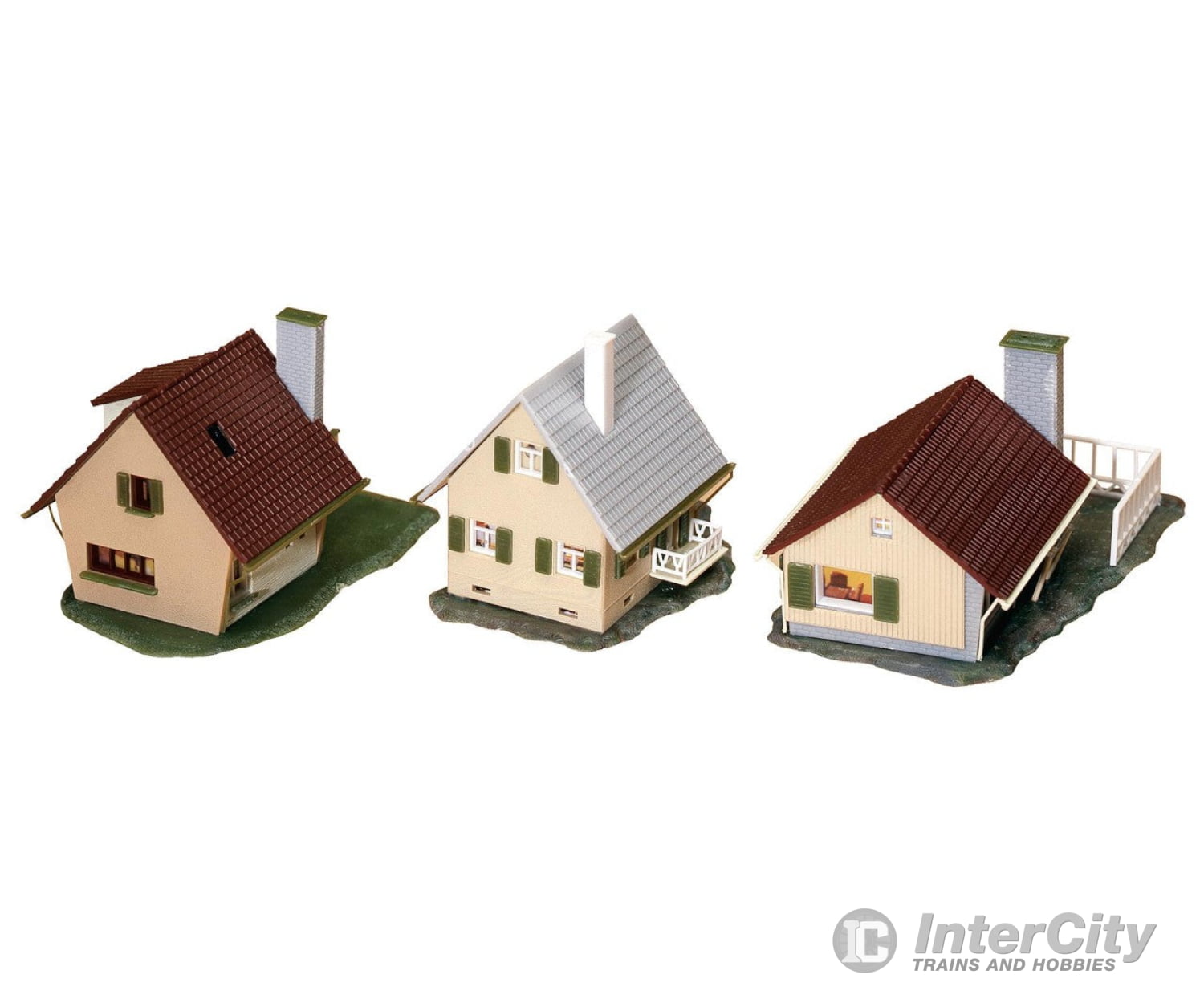 Faller 232221 N 3 Suburban Homes Structures