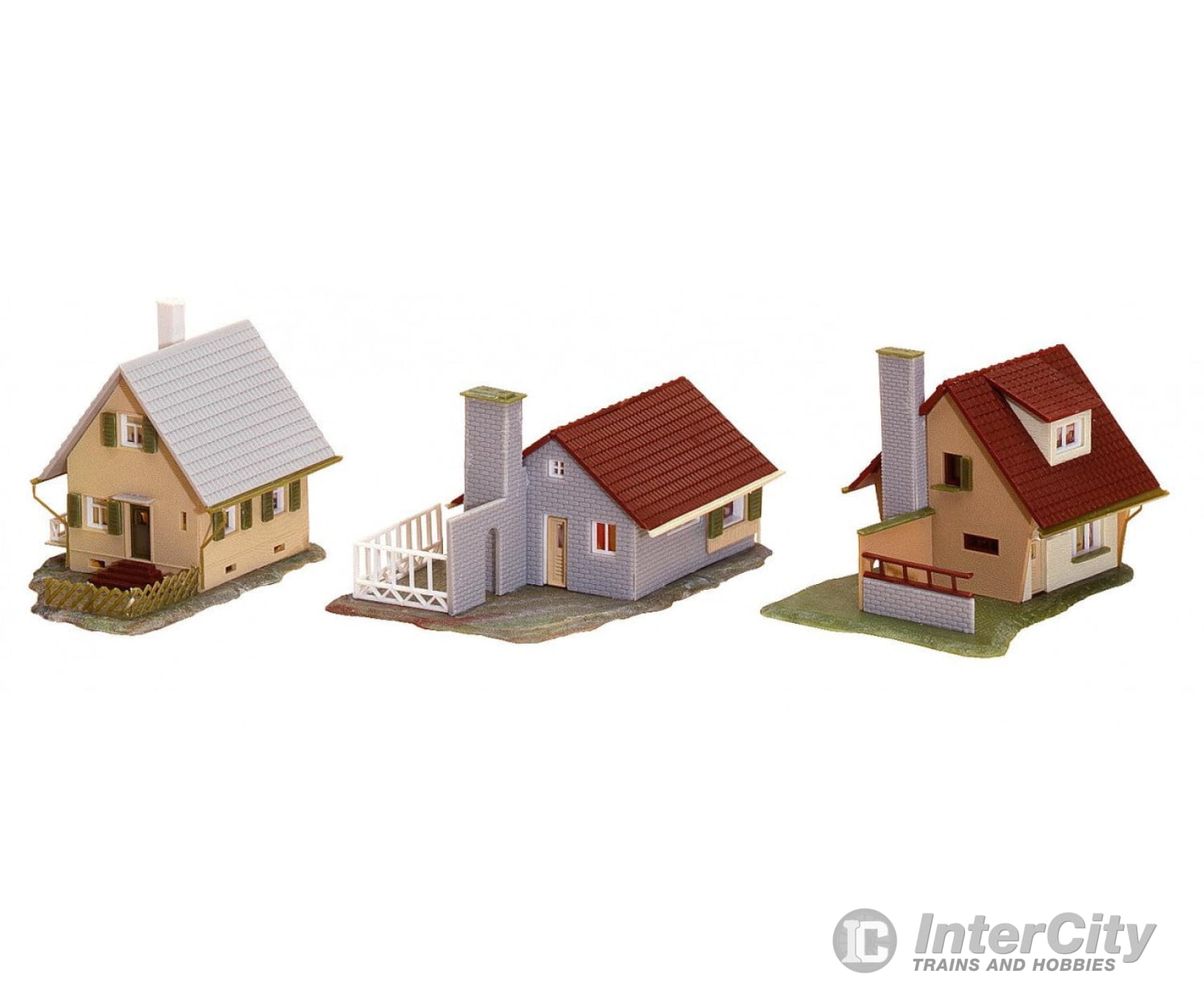 Faller 232221 N 3 Suburban Homes Structures