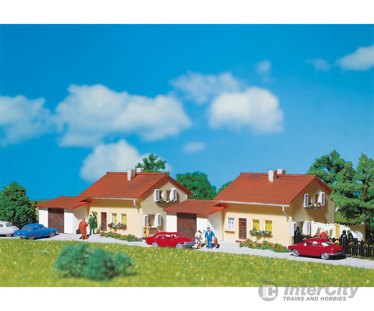 Faller 232222 N 2 Suburban Homes Structures