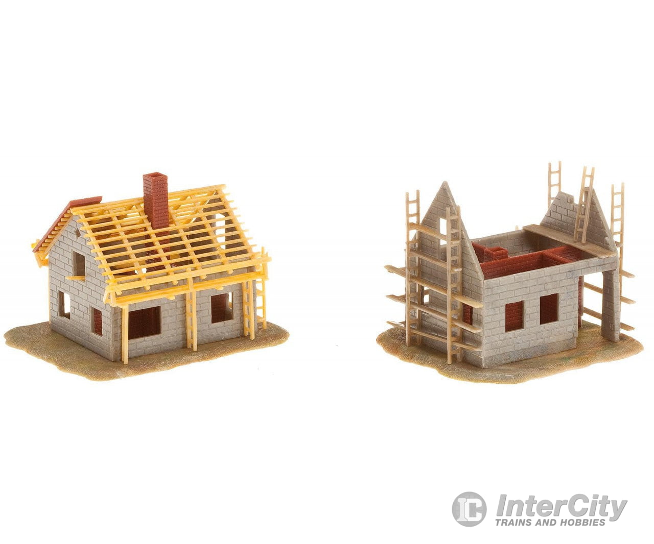 Faller 232223 N 2 Houses Under Construction Structures