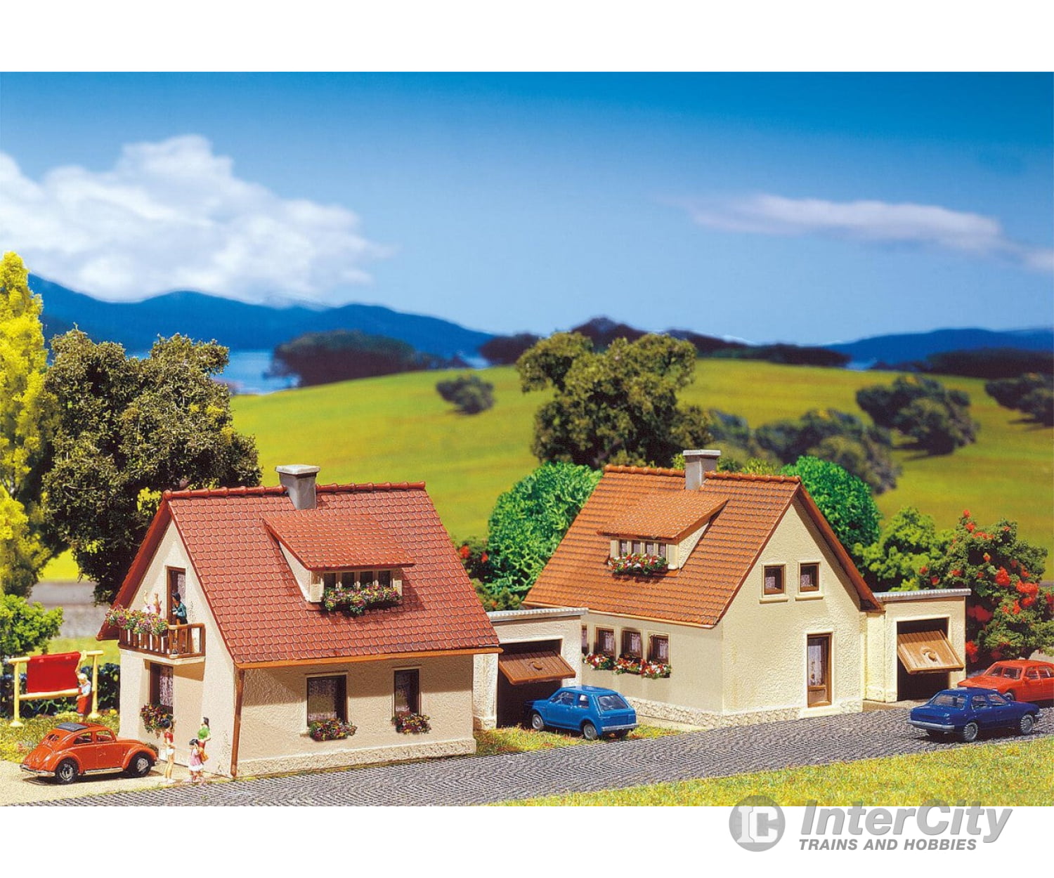 Faller 232226 N 2 One-Family Houses Structures