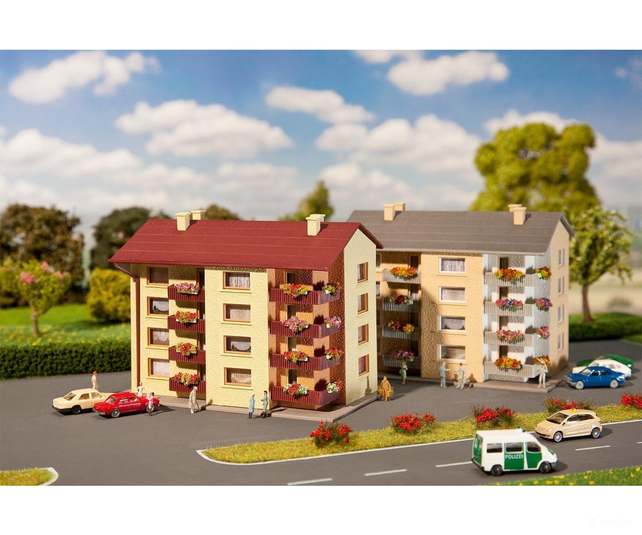 Faller 232304 N 2 Apartment Buildings Structures