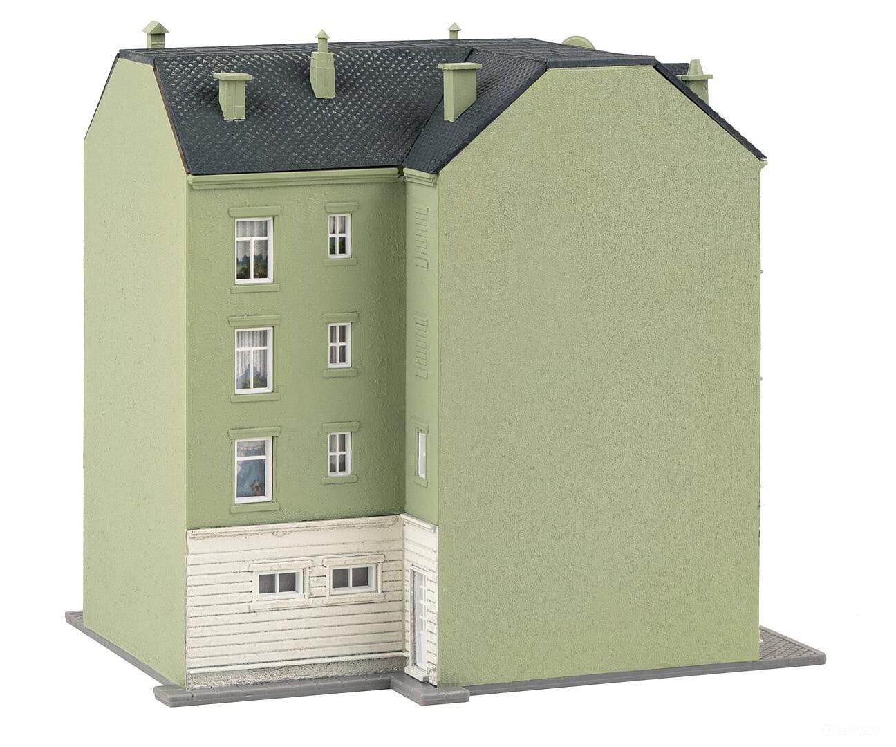 Faller 232313 N Town Corner House With Pub Structures