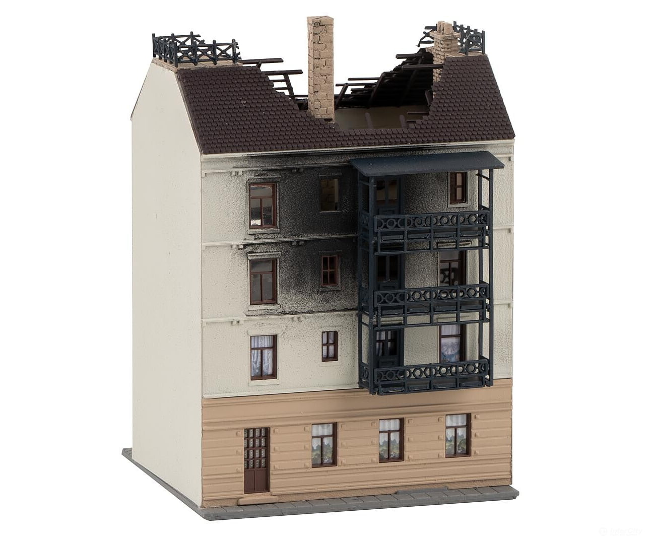 Faller 232326 N Dwelling House In Fire Structures