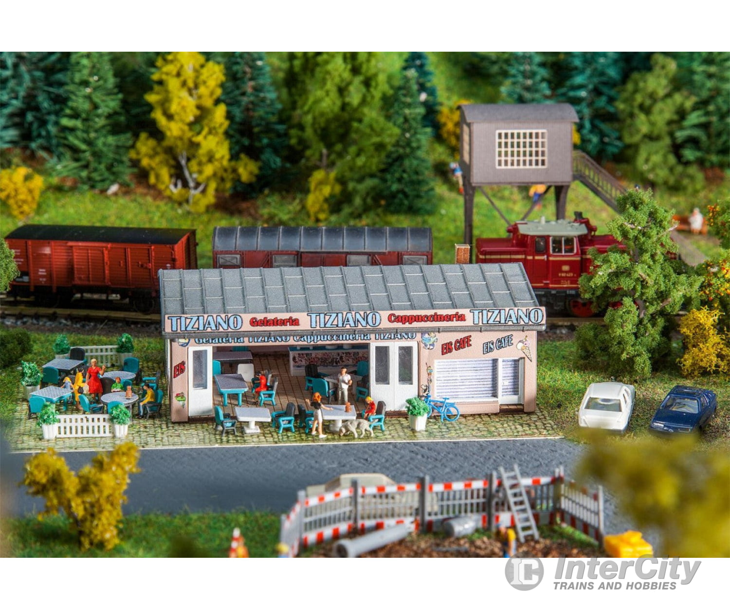 Faller 232327 N Tiziano Ice-Cream Parlour Structures