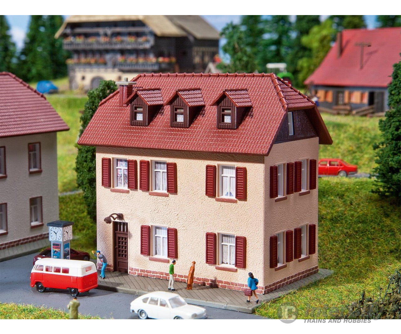 Faller 232328 N Two-Storey Home With Shutters Structures