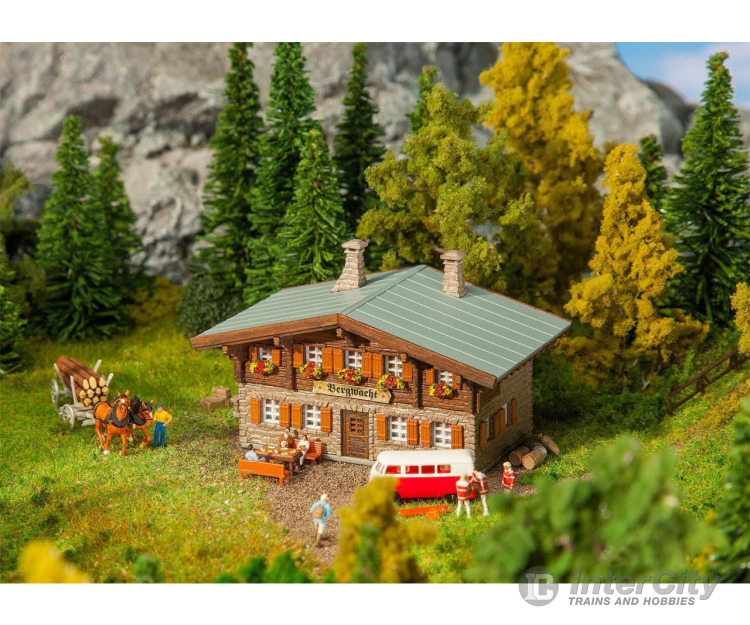 Faller 232338 N Mountain Rescue Chalet Structures