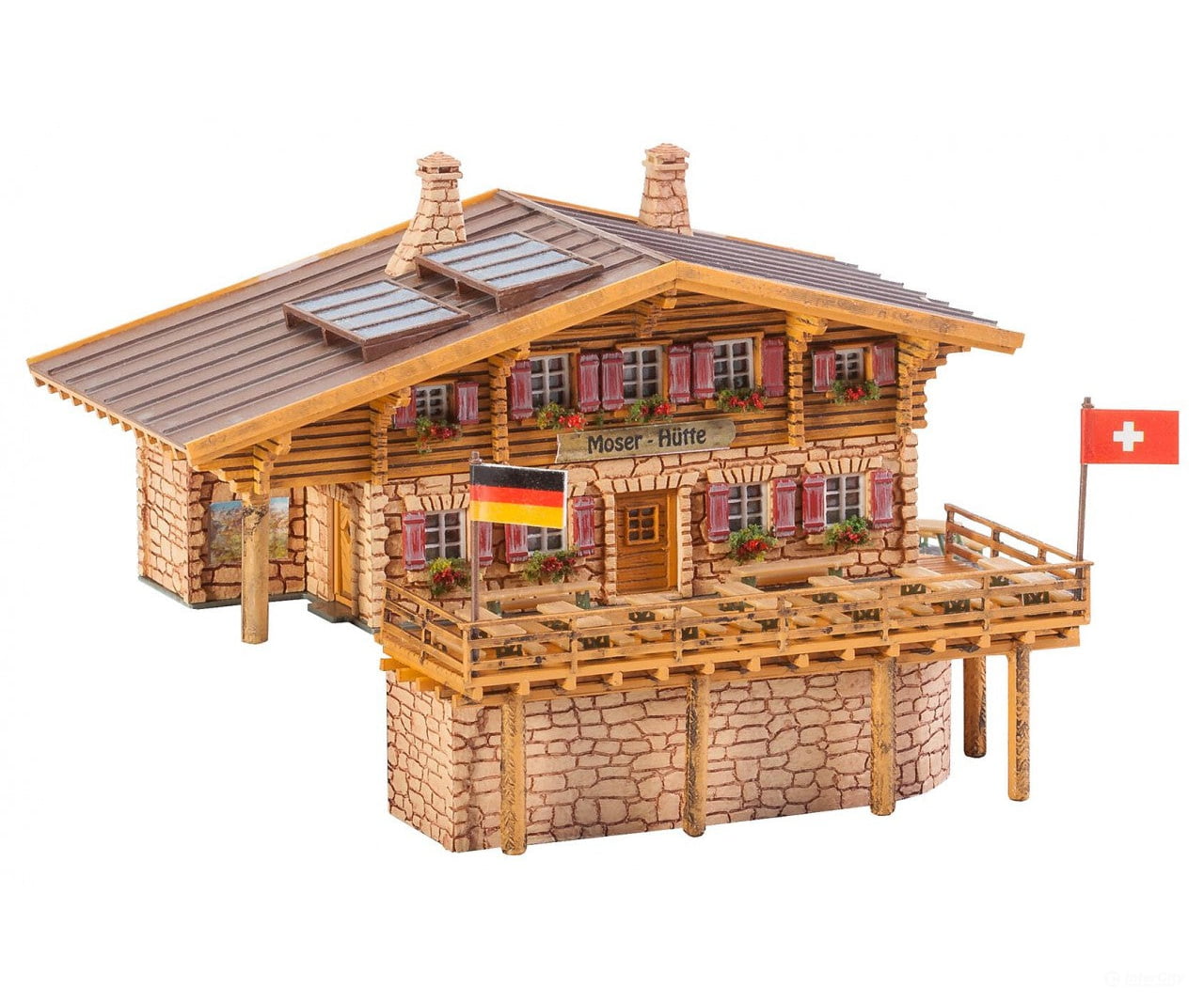 Faller 232356 N Moser-Hütte Alpine Hut Structures