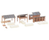 Faller 232373 N Timber Storage Sheds Structures