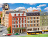 Faller 232389 N 2 Renovated Town Houses With Shops Structures