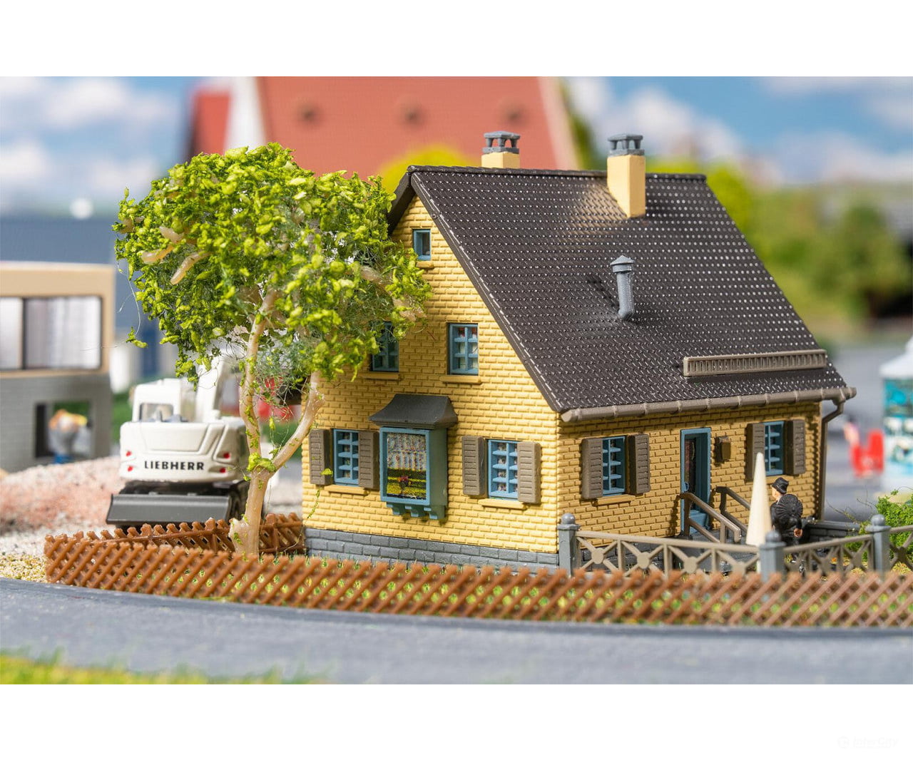 Faller 232403 N Clinker brick house - Structures