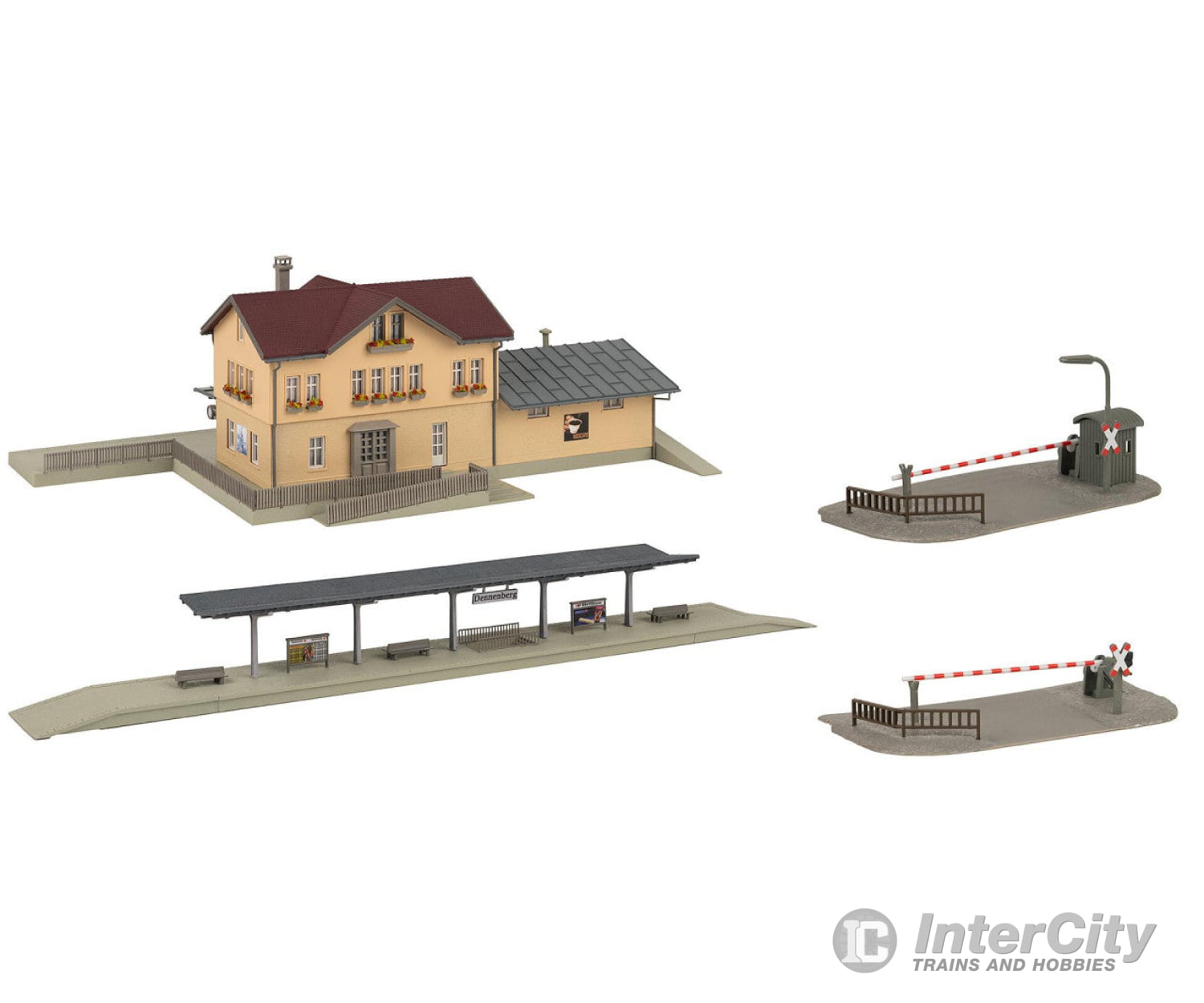 Faller 239007 N Dennenberg Railway Station Promotional-Set Structures