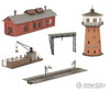 Faller 239008 N Railway Depot Promotional-Set Structures