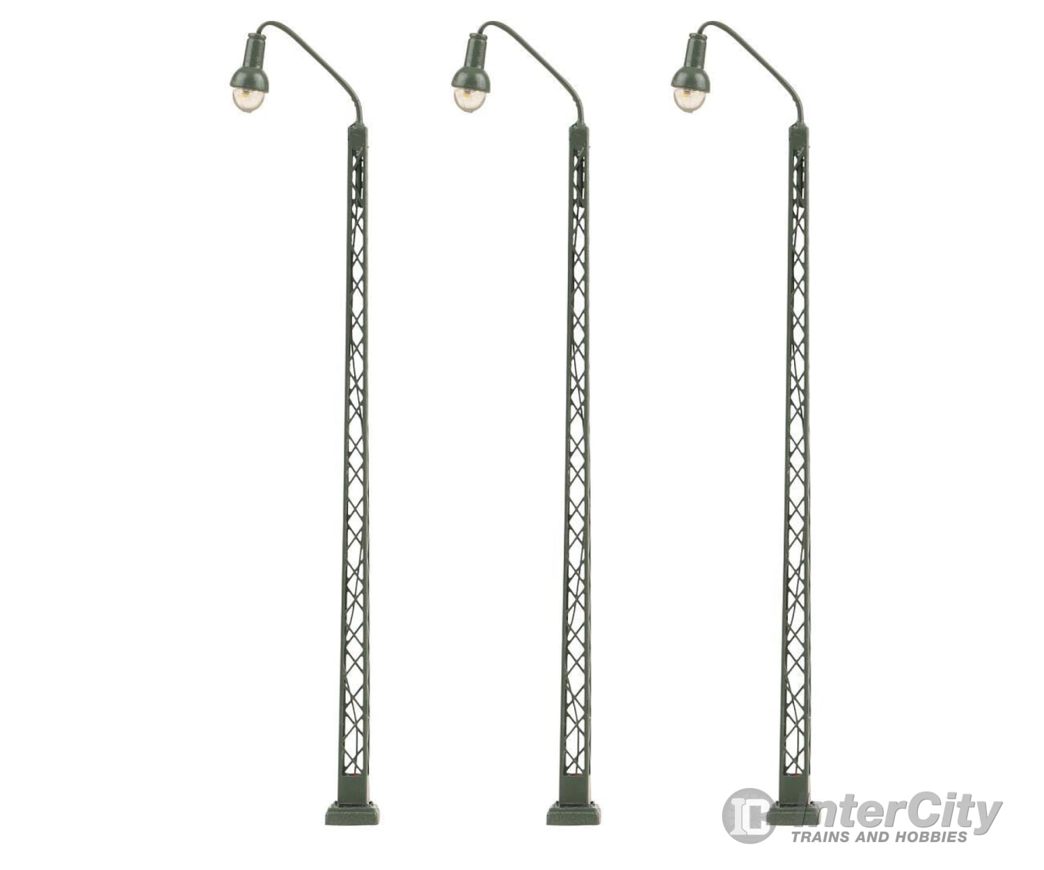 Faller 272124 N Led Lattice Mast Arc Luminaires Cold White 3 Pieces Lights & Electronics