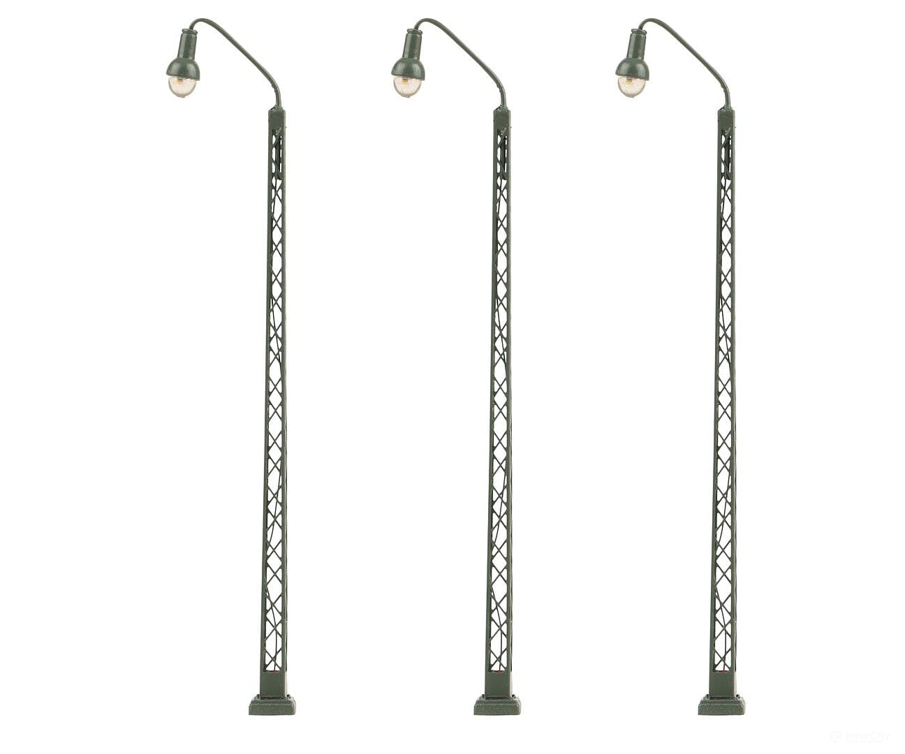 Faller 272129 N Led Lattice Mast Arc Luminaires Warm White 3 Pieces Lights & Electronics