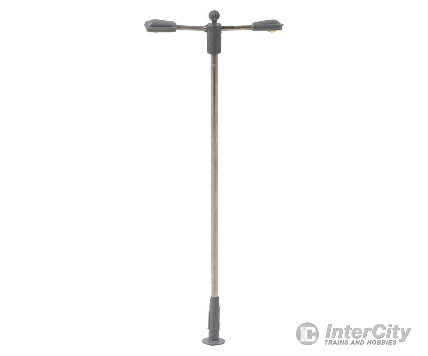 Faller 272223 N Led Street Light Pole-Integrated Lamp Two Arms Cold White Lights & Electronics