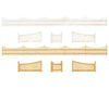 Faller 272406 N Garden Fence With Gate 540 Mm Other Scenery