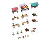 Faller 272533 N Market Stands And Carts Scenery Details