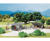 Faller 272535 N 2 Bicycles Stands With Bikes Scenery Details