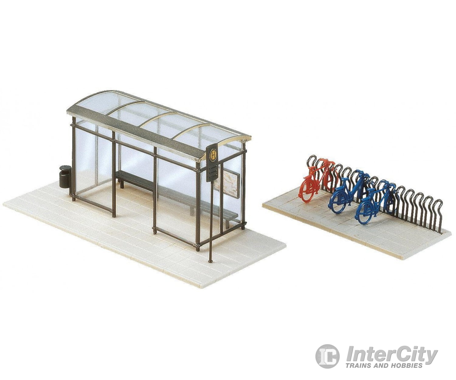 Faller 272543 N City Compact Stops Scenery Details