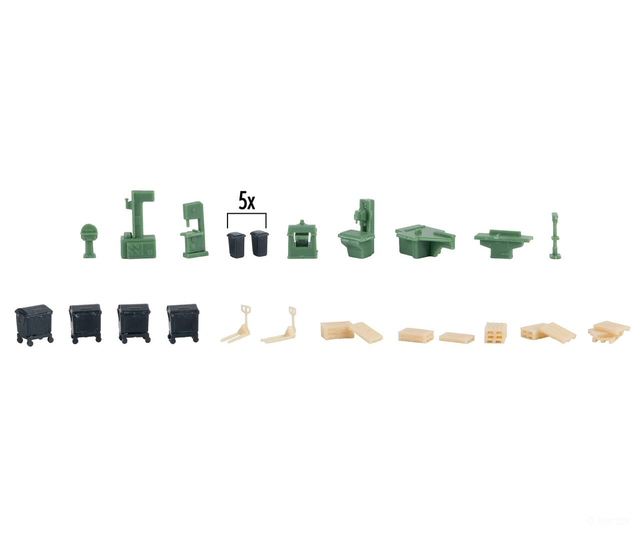 Faller 272566 N Workshop Equipment Scenery Details