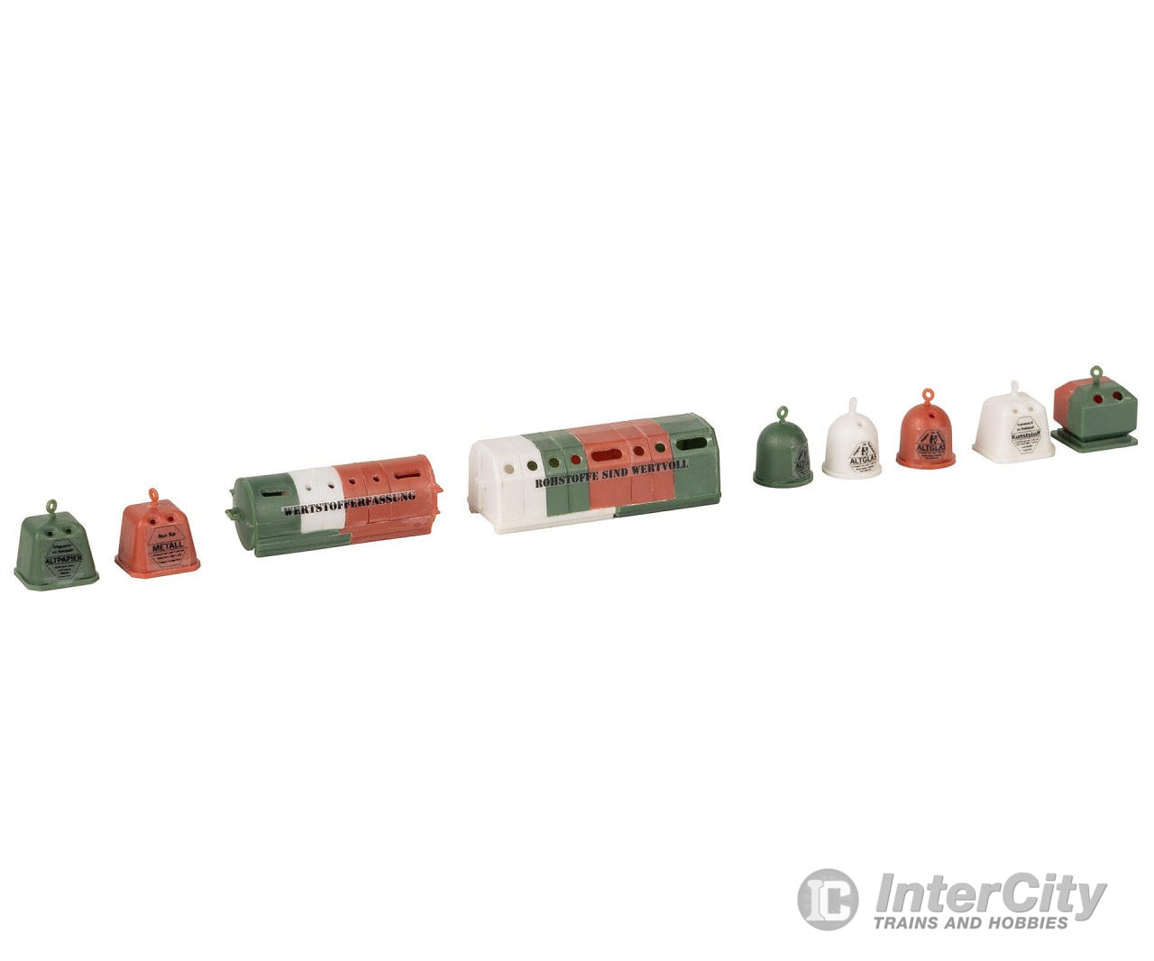 Faller 272567 N Recycling Container Set Scenery Details