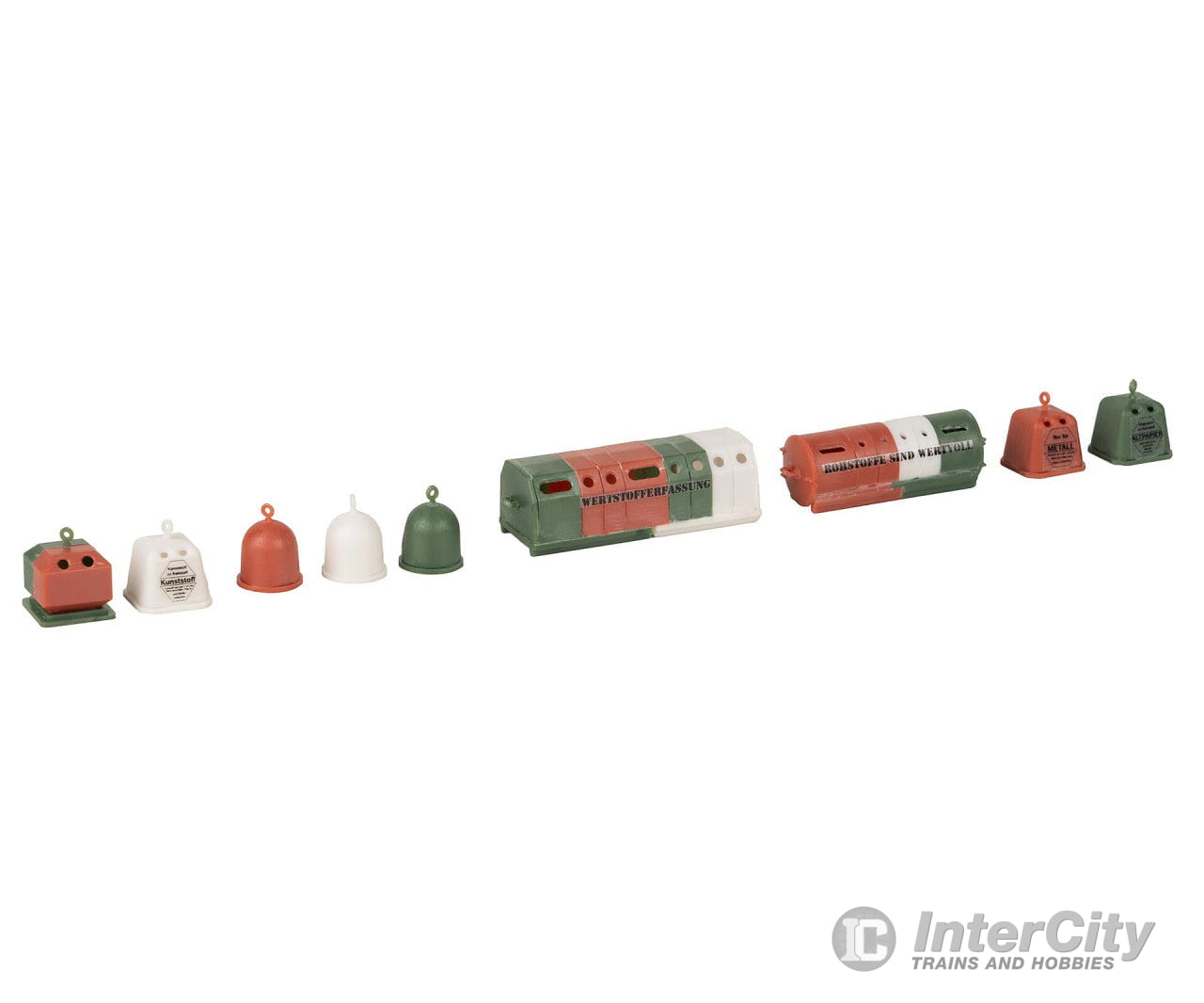 Faller 272567 N Recycling Container Set Scenery Details